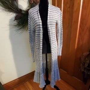 Free people knit cardigan/duster  large